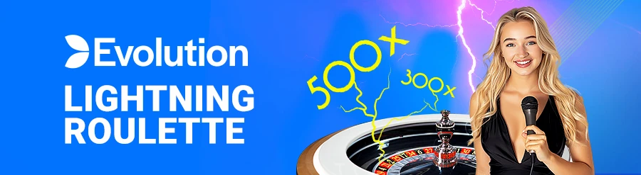 Fun88 Evolution Lightning Roulette - Electrify Your Wins with 500x Multipliers